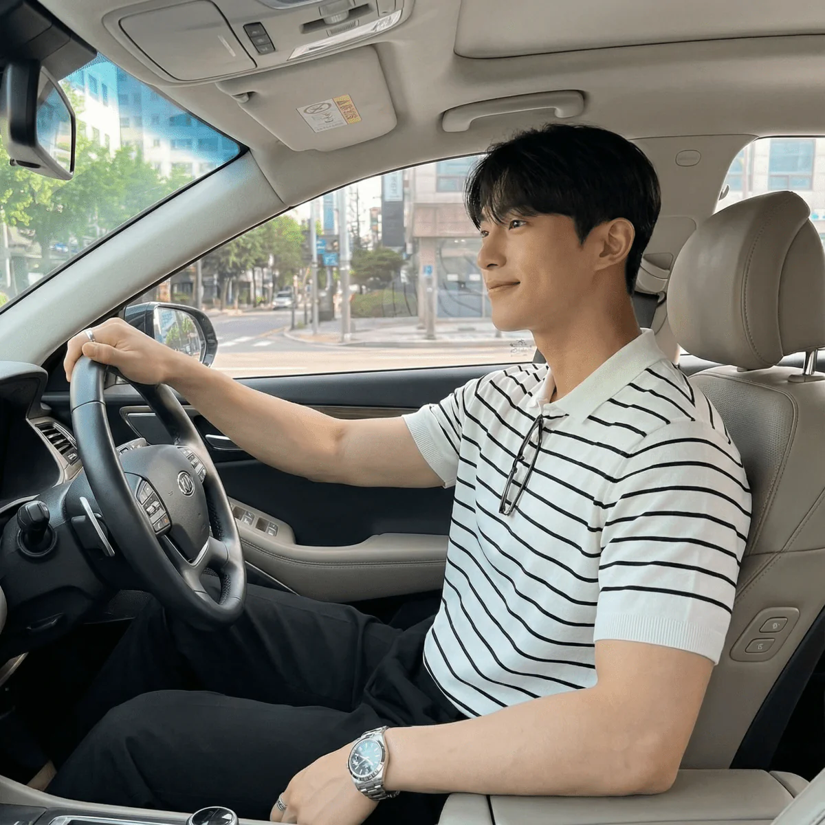 GS No. 106 Striped Polo - Image 4