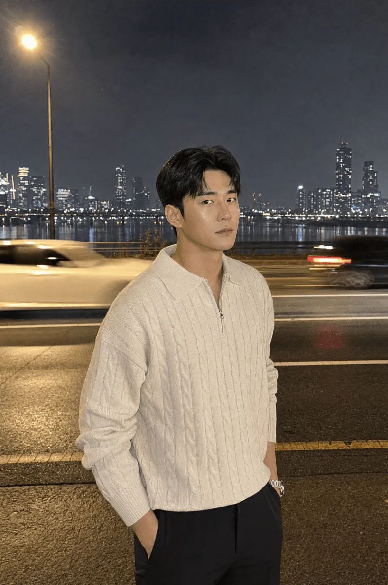 GS No. 122 Half-zip Sweater - Image 2