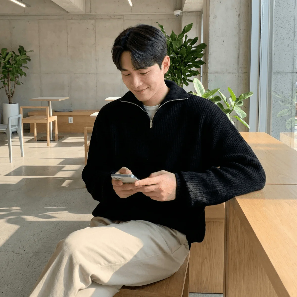 GS No. 13 Zipper Pullover - Image 2