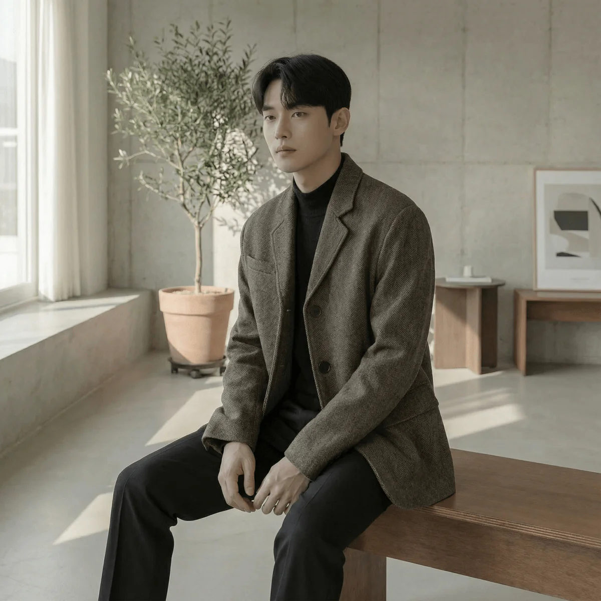 GS No. 170 Woolen Blazer Jacket - Image 2