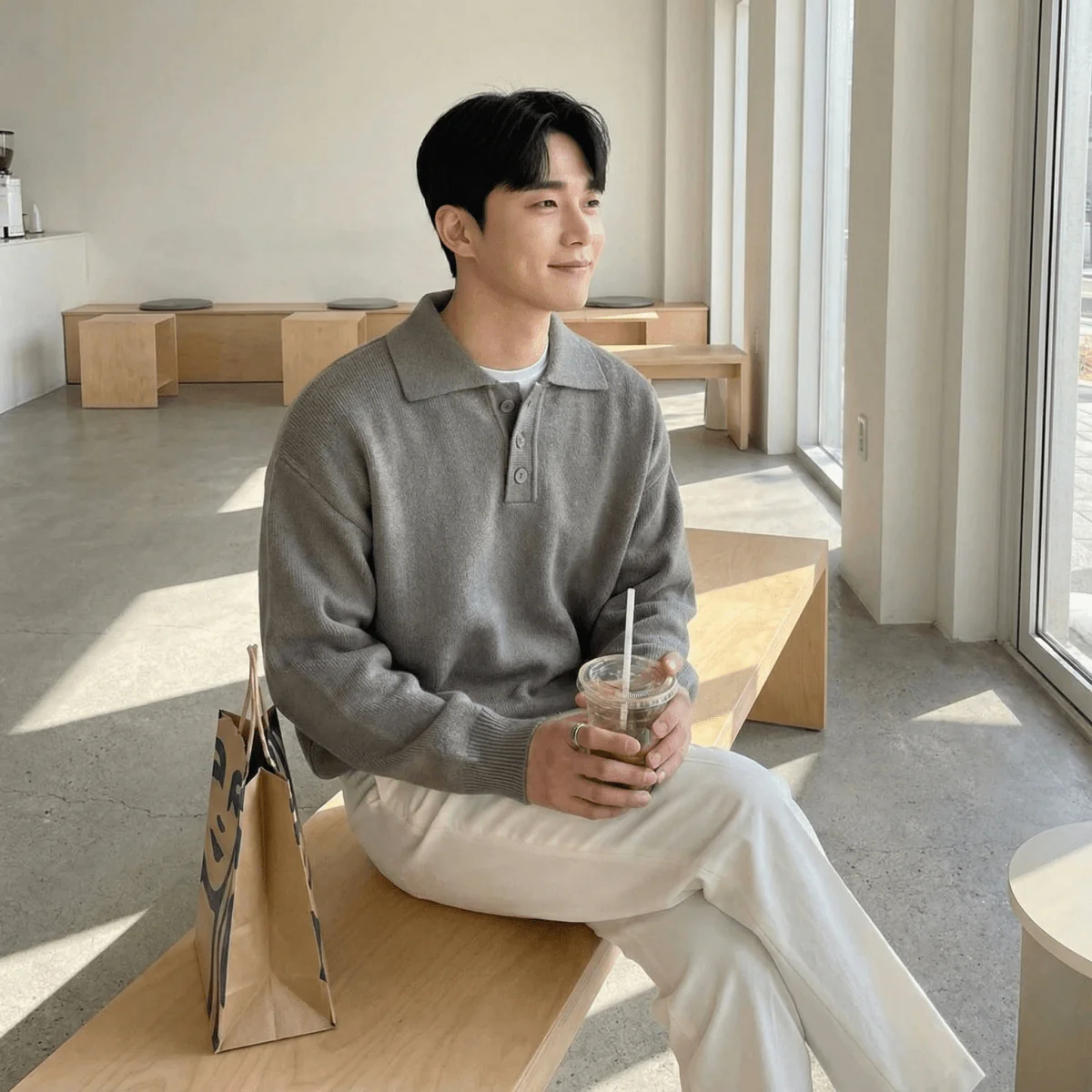 GS No. 195 Polo Sweater