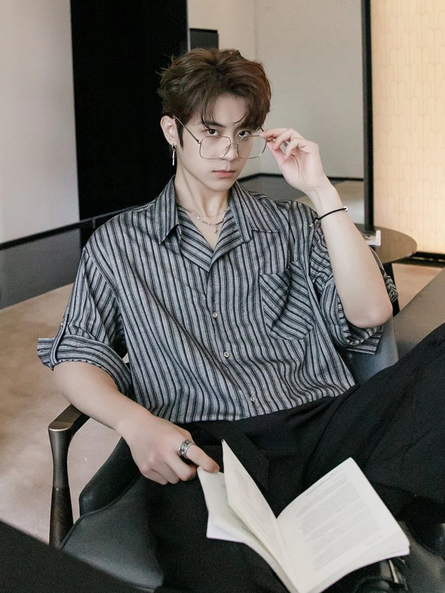 GS No. 275 Summer Striped Shirt - Image 2
