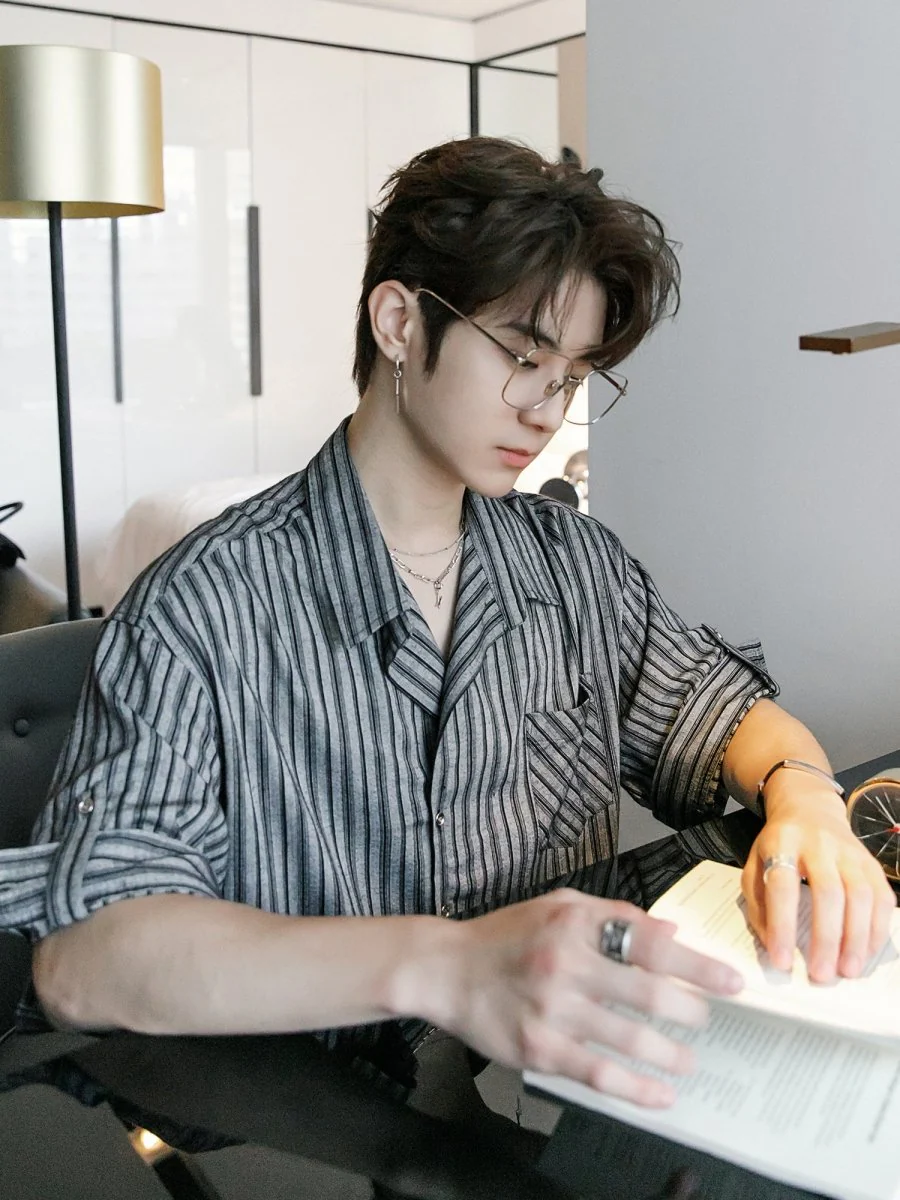 GS No. 275 Summer Striped Shirt - Image 4