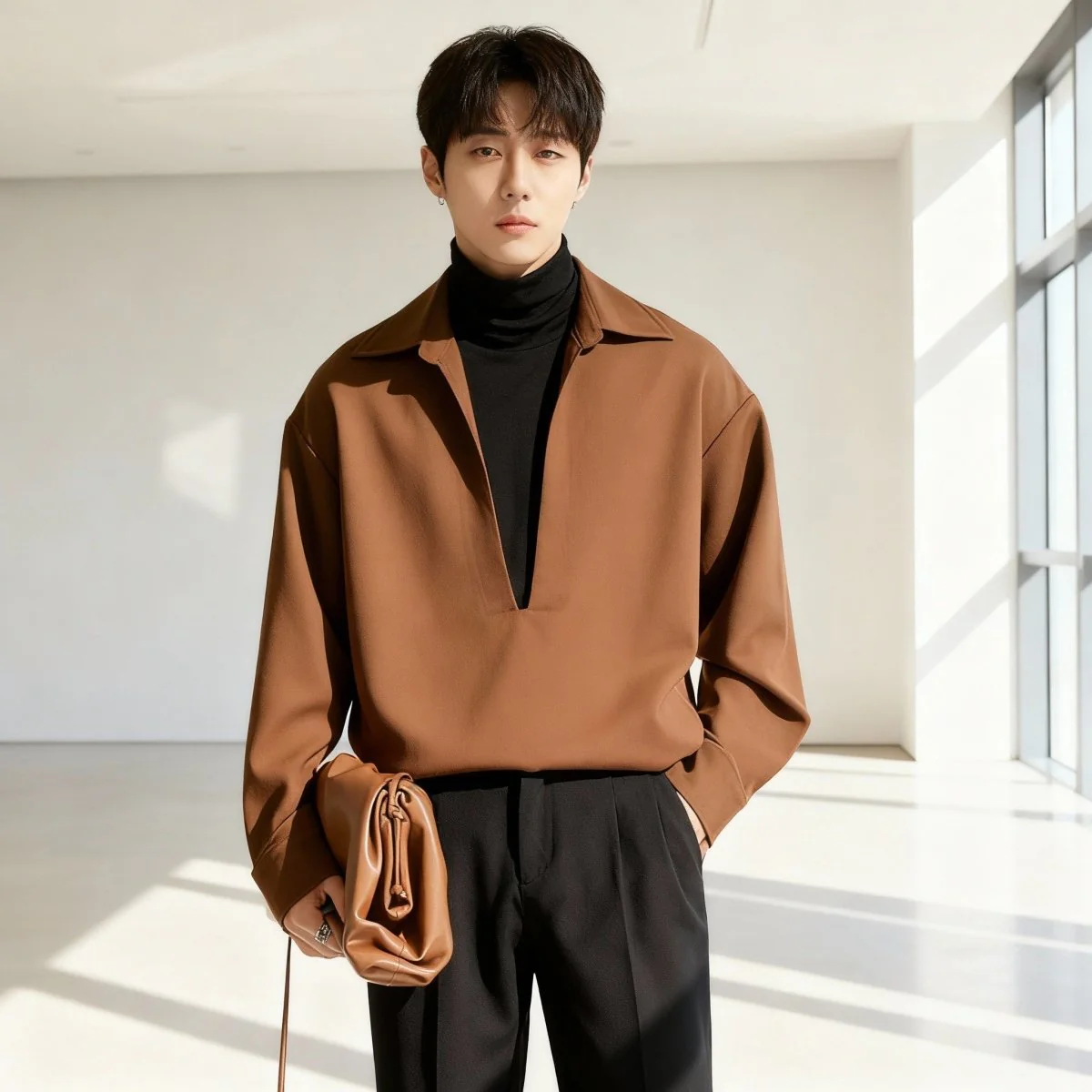 GS No. 316 Layered V Shirt