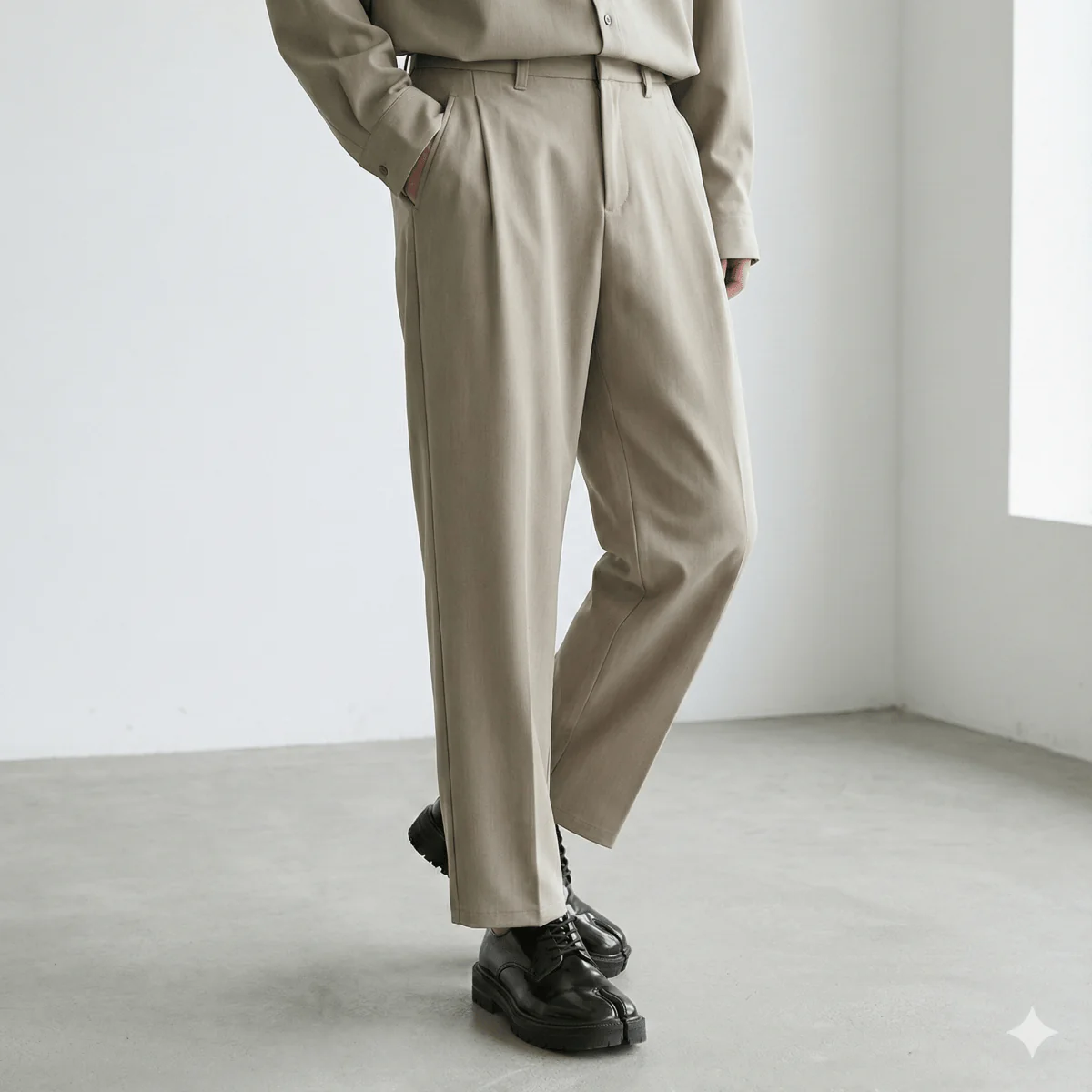 GS No. 357 Cropped Suit Pants - Image 3