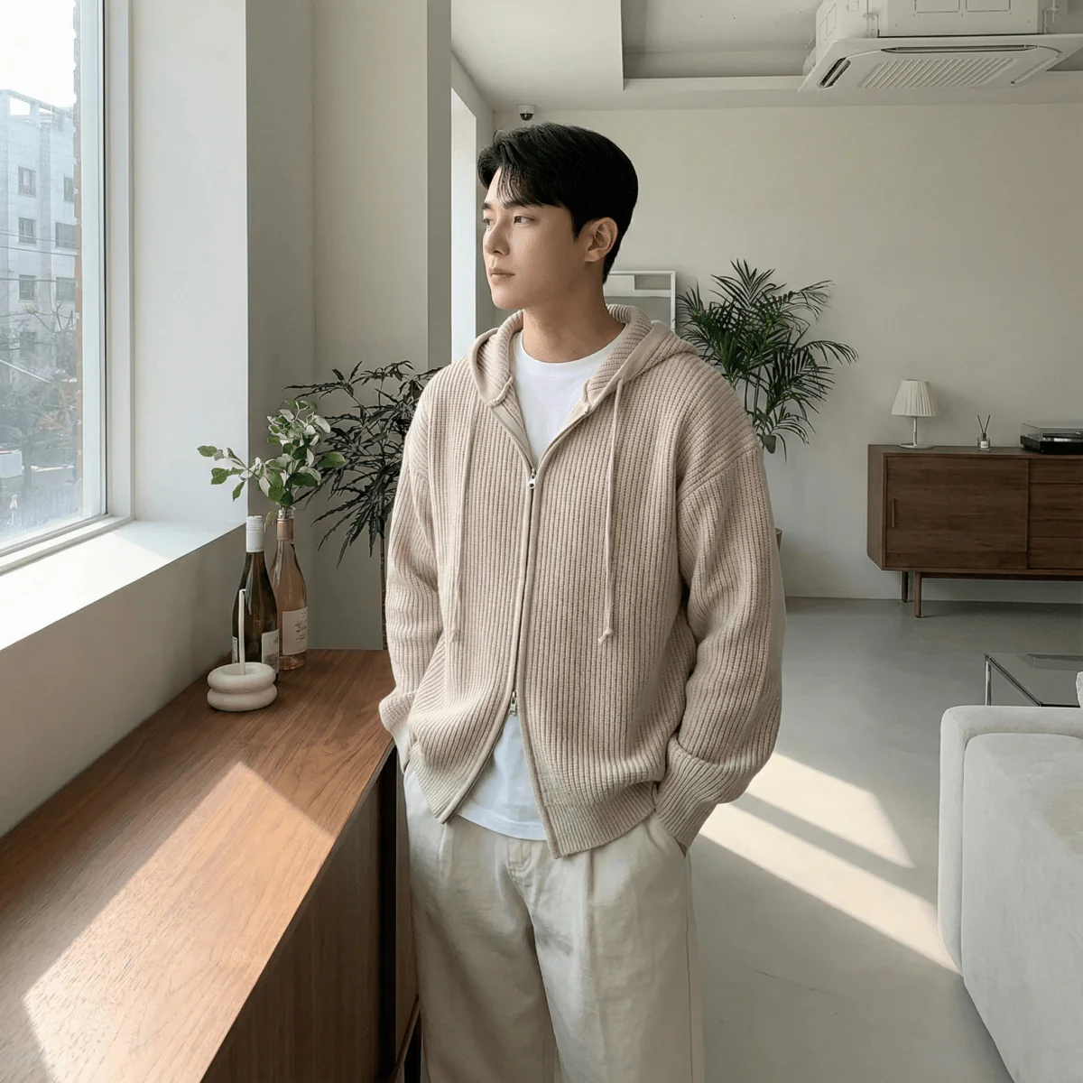 GS No. 389 Lazy Hooded Jacket